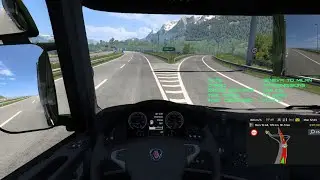 Euro Truck Simulator - Geneva to Milan