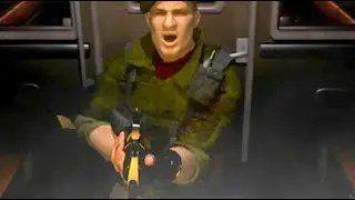Resident Evil 3 HD 60 fps - Mikhail Versus Nemesis / Cable Car Goes off Rails