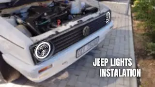 Episode 2 Interior review| Jeep lights| Fan cover restoration and Old tint removal