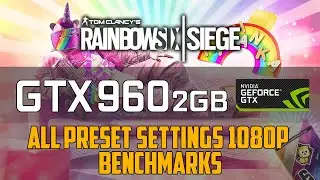 Радуга &mdash; это магия! GTX 960 2 ГБ, 1080p, бенчмарк!