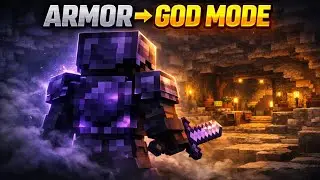⛏️ Under Ground Villa & Armor Upgrade 💀  | 24&times;7 Survival SMP | #minecraft #live