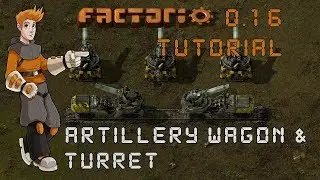 Учебное пособие по Factorio &mdash; 0.16 Артиллерийская повозка и башня