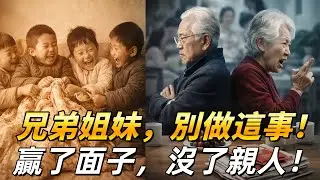 手足情深是假的？人到晚年才明白：兄弟姊妹之間，守住這條“紅線”，關系才能長久！兄弟姐妹, 家庭矛盾, 晚年生活,