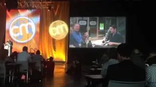William Shatner and wine at Content Marketing World