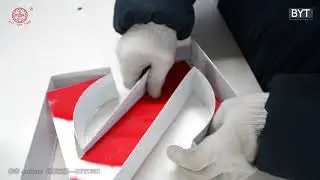BWZ C1 channel letter bender Detail installation operating video