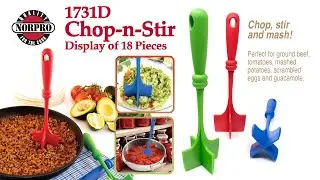 Norpro 1731D CHOP-N-STIR, 18 PC DSP
