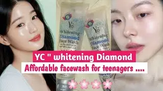YC Whitening Diamond Facewash Honest Review ✨#viral #trending #youtube