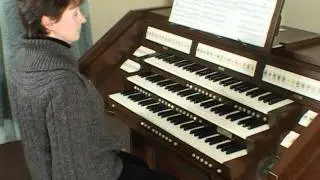 Alison playing Wyvern Organ