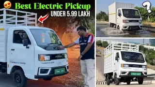 6 Lakh में Mini Truck - Euler Turbo EV 1000 😍 Range, Charging, Payload, Top Speed 😲