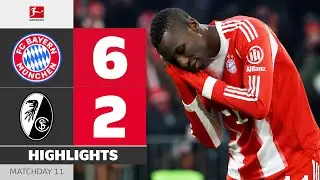 8-Goals! Spectacular Comeback! | FC BAYERN - SC FREIBURG | Highlights | MD 11 &ndash; Bundesliga 2025/26