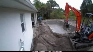 Superior Pools Compact, Backfill