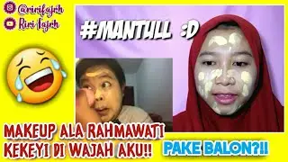 RAHMAWATI KEKEYI 25K MAKEUP CHALLENGE ON MY FACE!! || Riri Fajrh