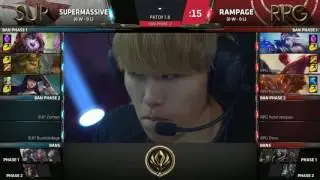 SUP vs RPG - MSI 2017 - SuperMassive eSports vs Rampage