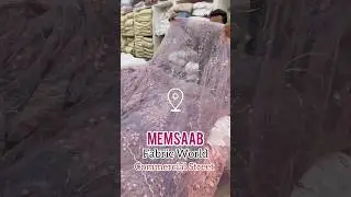 📍Memsaab Fabric World Commercial Street Bangalore!! #fabric #streetshopping #bangalorewholesale