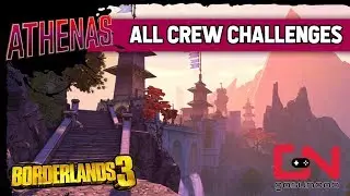 Borderlands 3 Athenas All Crew Challenges Locations - Typhon Logs, Crimson Radio, Dead Drop