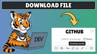 How to Download File from Github Repository