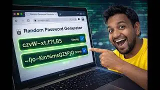 I Built a Random Password Generator! 🔐 API & Dark Mode Tutorial