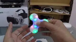Fidget Spinner Bluetooth Speaker Led Juego Mata Tiempo Antiestres