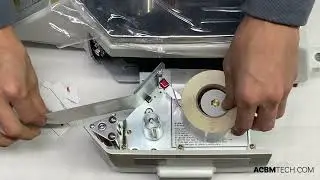 Starting up & Changing the Label Rolls | Easy Weigh LS-100