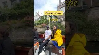 5 Things to Carry to Europe | Travel Essentials | Mobile charger in Europe | Travel Adapter | Europe