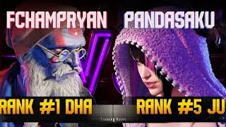 SF6 ➤ Fchampryan (Rank #1 Dhalsim) vs Pandasaku (Rank #5 Juri) ✎ BO3