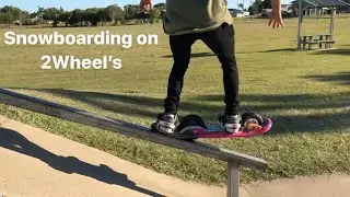 How to ride a 2wheelboard 1