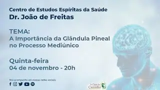 A IMPORTÂNCIA DA GLÂNDULA PINEAL NO PROCESSO MEDIÚNICO -- Live de 04.11.2021