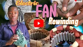 Best way to rewind electric fan (OX).  #electricmotor #viral #trending .