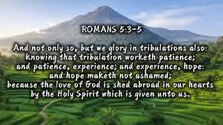 Hidden Manna | Romans 5:3–5 | Suffering, Perseverance, and Hope | Worship Instrumental