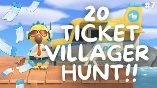 WHO is moving to my Island? Animal Crossing Hunt - ACNH Hardcore S3 Ep7