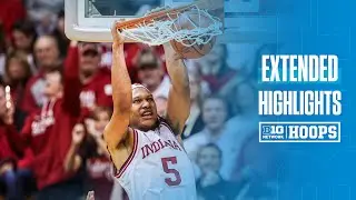 Purdue at Indiana | EXTENDED HIGHLIGHTS | Big Ten Basketball | 02/23/2025