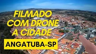 Pr&eacute;via da cidade de Angatuba filmado com drone #dronevideo #drones #angatuba
