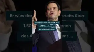 Heftiger Streit zwischen Musk und Rubio im Wei&szlig;en Haus