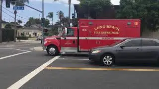 Long Beach Fire Rescue 4 Responding
