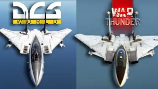 War Thunder F-14 VS DCS F-14