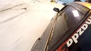 Drift Mazda 3 vs Drift Ford Focus - Дрифт на переднем приводе Мазда 3 и Форд Фокус зимой