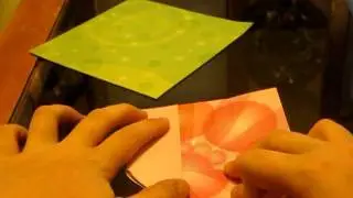 Origami rose cube part 1.MOV