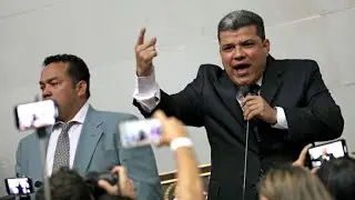 Venezuelan opposition denounces &lsquo;parliamentary coup&rsquo; as Guaido rival names himself speaker