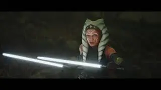 Din Djarin vs Ahsoka Tano - The Mandalorian Season Two (2020)