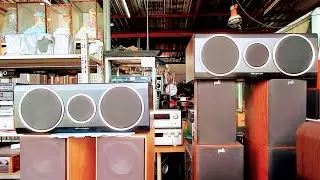 Let's listen to the center speaker, the Wharfedale Diamond 102C from England. (Located in Lam Luk...