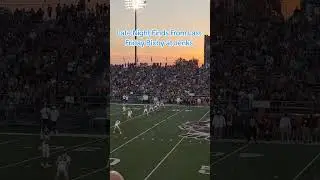 Late Night Finds at Jenks vs Bixby Football Game #football