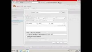 Enforced Policy Rule Definition and User Experience Sending Email