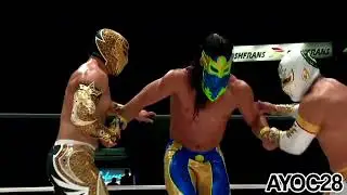 Bandido & Hologram vs Mistico & Mascara Dorada CMLL Fantastica Mania 2025 Highlights 