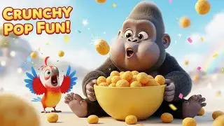 &ldquo;Gol-Gappe Gorilla Ki Masti! | Funny Cartoon Snack Adventure&rdquo;