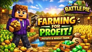 I build a potato farm in battle pie server battle by server part 19