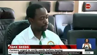 KEPHIS warn farmers on fake seeds that have not been authorized.