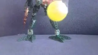 lego bionicle zaktan mini stopmotion film