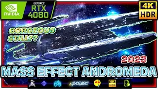 4K HDR [Mass Effect Andromeda] looks GORGEOUS with RTX 4080 in 2023!!!- Ray Tracing, Color Corrected