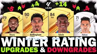 FC24 | LA LIGA BIGGEST RATING UPGRADES & DOWNGRADES!📈❄️ ft.Bellingham, Savio, Falcao...