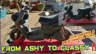 Customizing my 2013 Yamaha Zuma GY6 SWAP ALERT!!